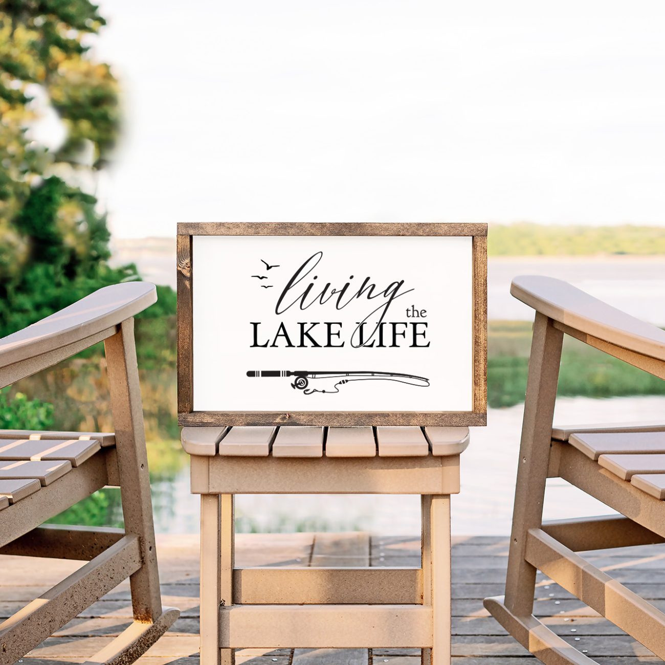 living the lake life
