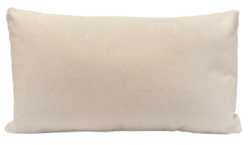 Lumbar pillow cover